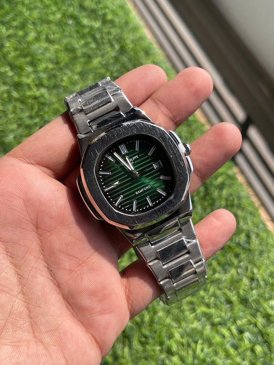 RC Patek Philiippe Nautilus – Bamford Custom Edition (Green Dial)