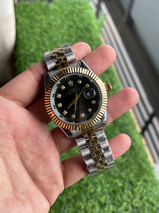 RC RLX Day-Date premium quality chain watch