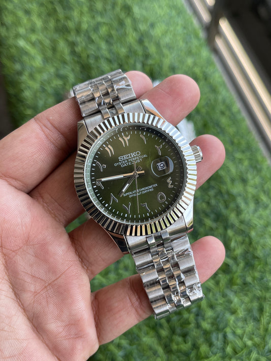 RC Seiiko Olive Arabic Signature