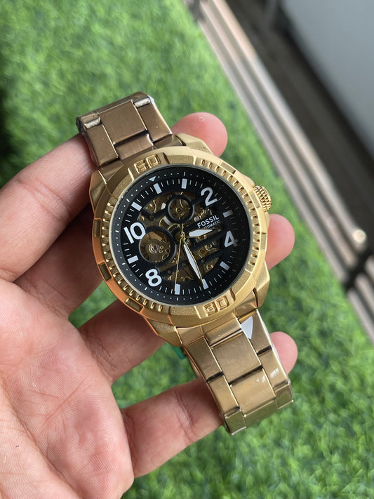 RC Foss*l automatic chain premium watch