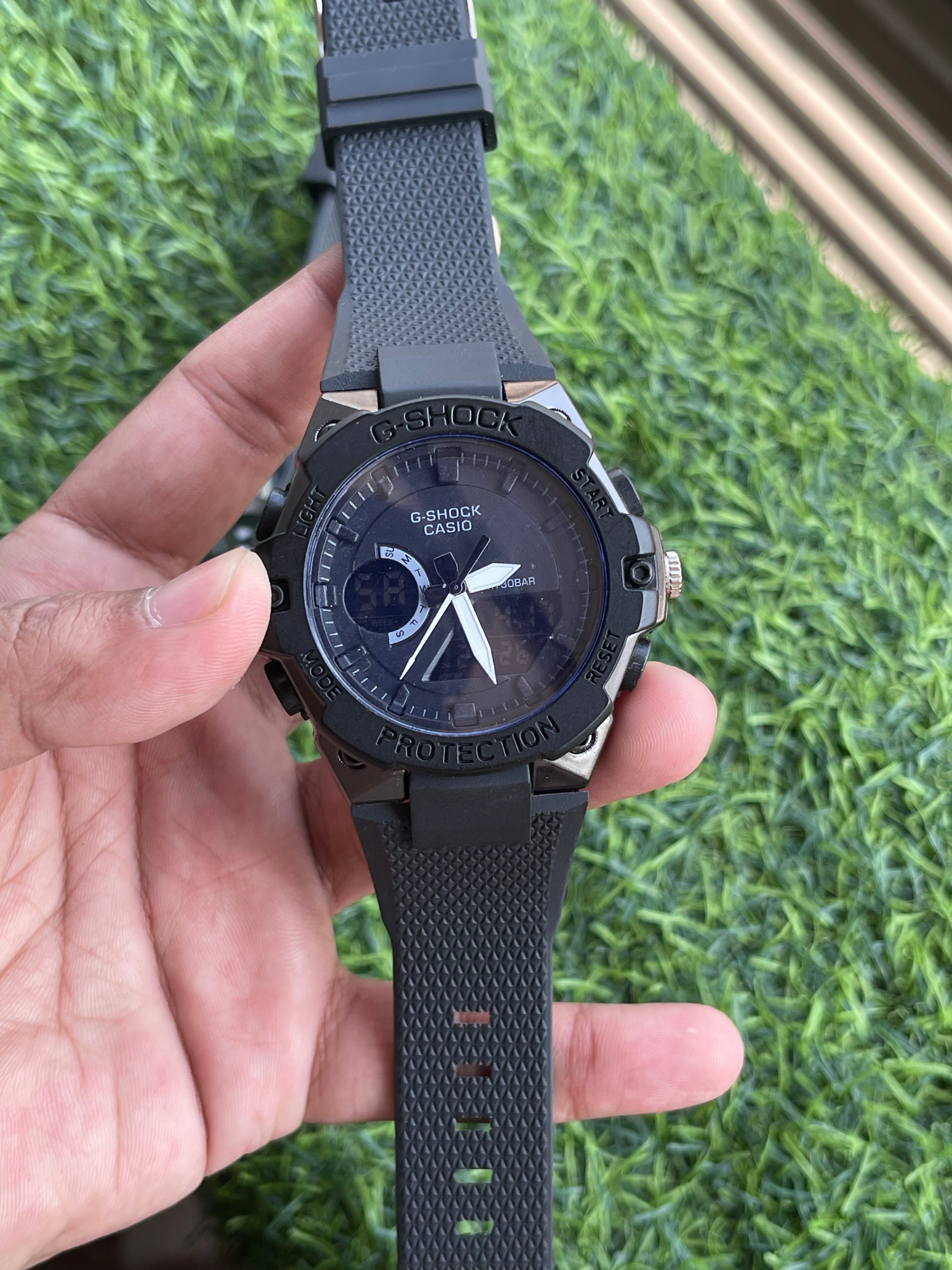 RC G-SHOK Style Analog-Digital Men’s Watch – Black Edition – Rehan's ...
