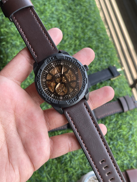 Fossil Automatic leather