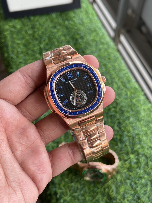 RC Patek Sapphire Nautilus Royale Watch