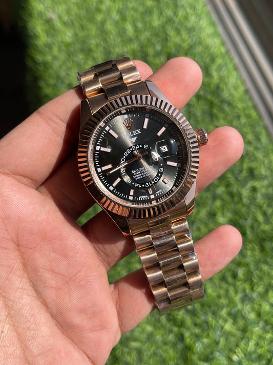 RC RLX Skydweller premium quality chain watch