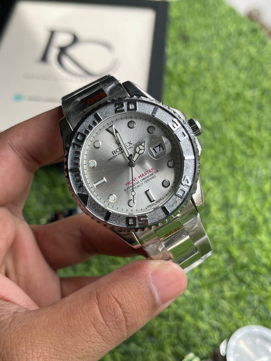 RC RLX Yacht-Master Silver with white Edition