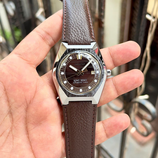 RC X Seiiko King Vanac Automatic full brown