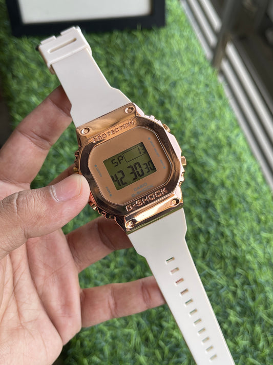 RC Casiio G-Shok GM-5600 Rose Gold Digital Street Edition