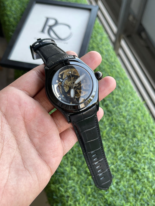 RC Corrum Bubble Skeleton Automatic “Black Phantom” Edition