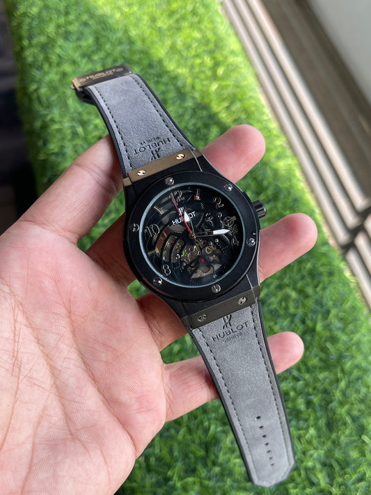 RC Hublt Inspired Classic Skeleton Dial Men’s Luxury Watch