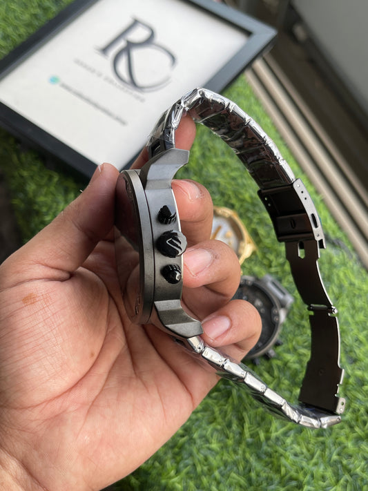 RC Diiesel Mega Chief Dual-Time Chronograph – Matte Black Edition