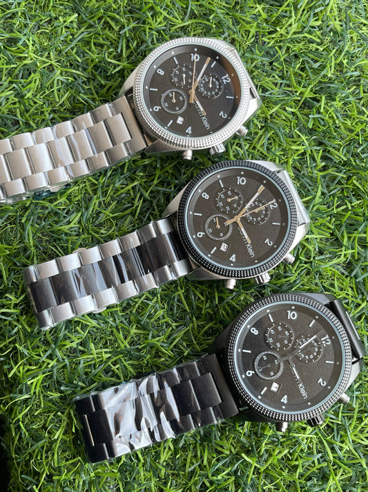 RC CK Black Chronograph Watch