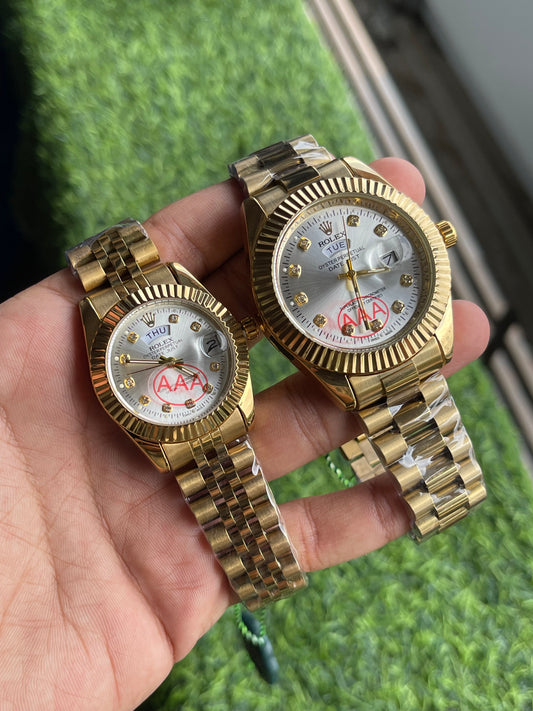 RC Rol*x Day-Date couple premium watch