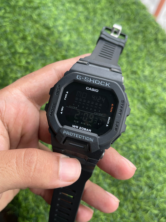 RC X Casiio G-Shok DW-5600BB-1 – All Black Digital Quartz Watch