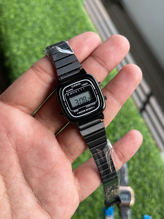 RC Casiio Vintage Digital Watch – Unisex Stainless Steel watch