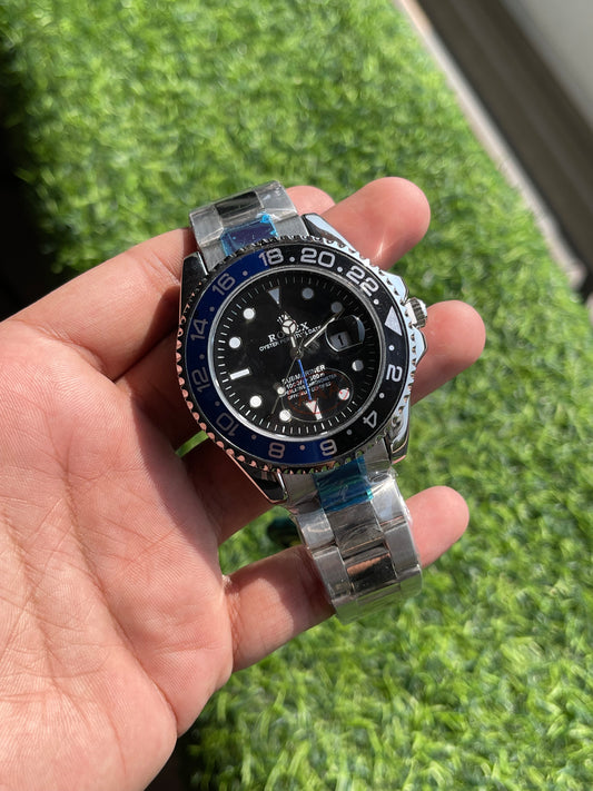 RC RLX GMT-Master II – Custom “Batman” Blue-Black Bezel Edition