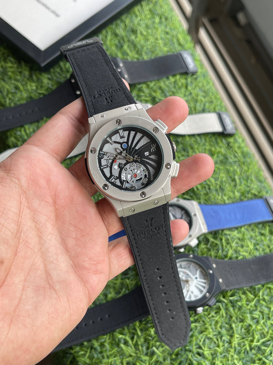 RC Hublt Steel Shadow Skeleton – Quartz Edition