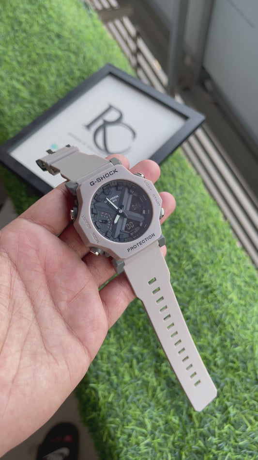 RC Casiio G-Shok GA-2100 “Urban Ash Grey” Analog-Digital Watch