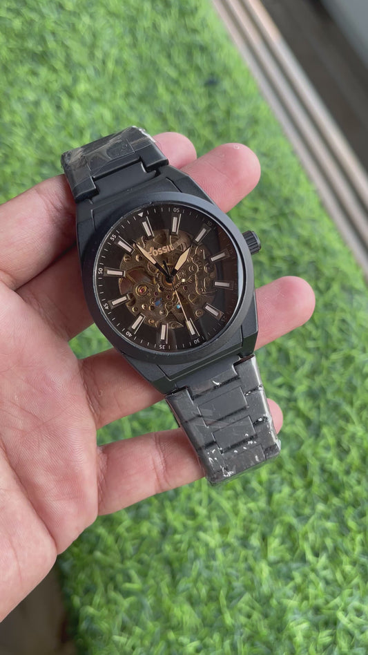 RC Foss*l automatic chain premium watch