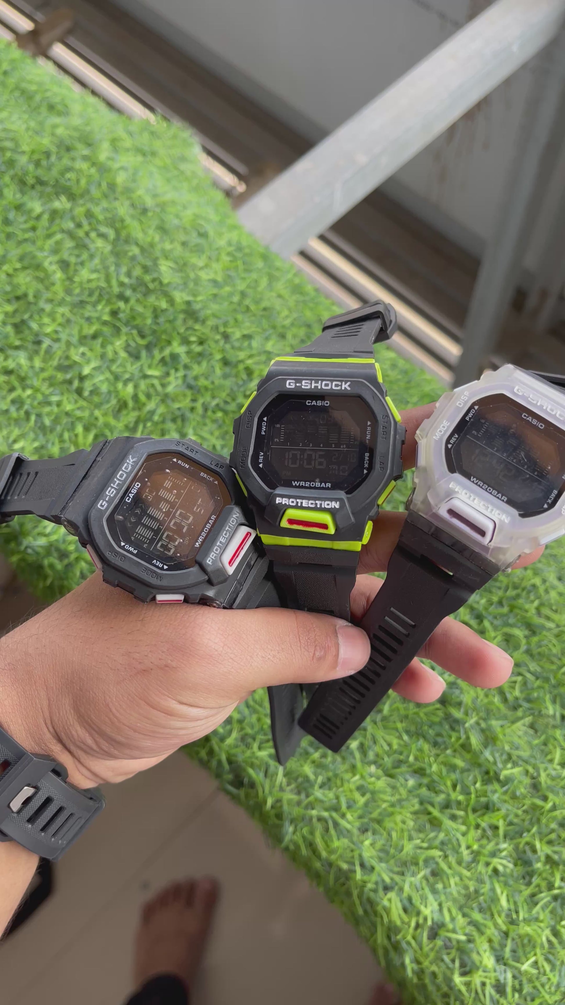 RC Casiio G-Shok Black & Orange Digital Sports Watch – Rugged & Ready