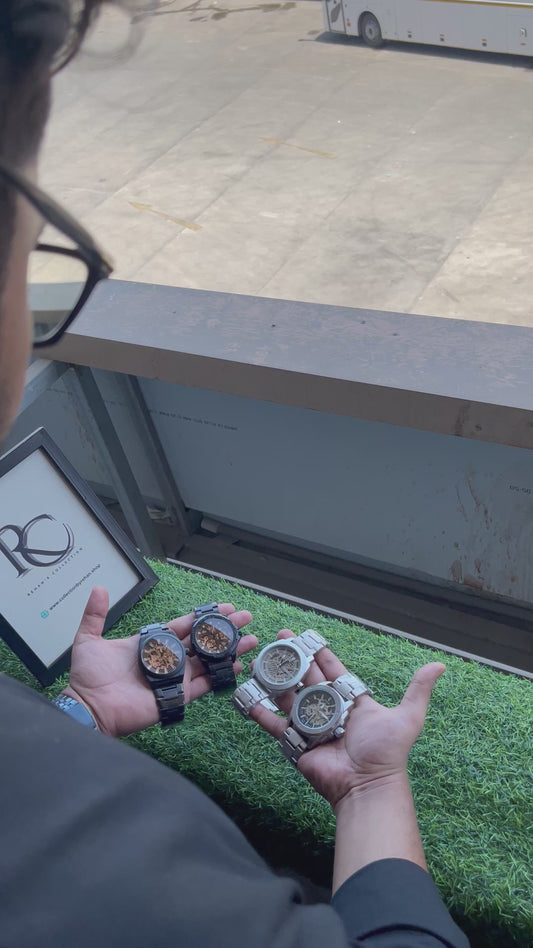 RC Fossiil Automatic Skeleton – Black Gold Classic Edition