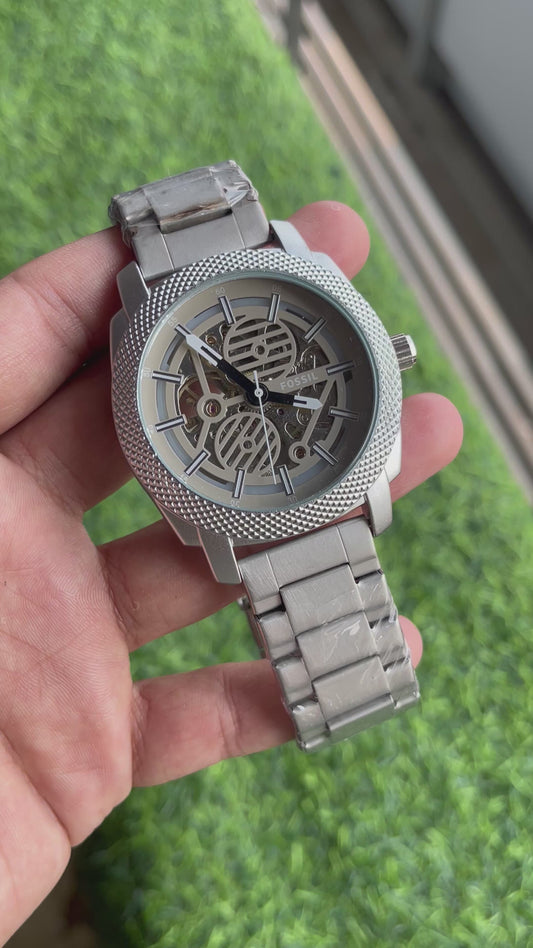 RC Foss*l automatic chain premium watch