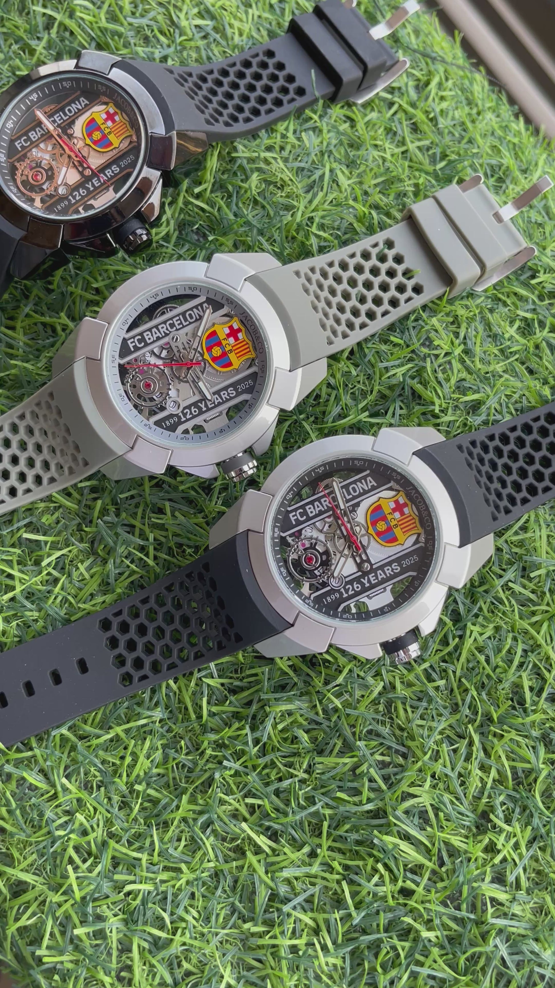 RC Jaacob & Co x FC Barcelona Inspired Watch