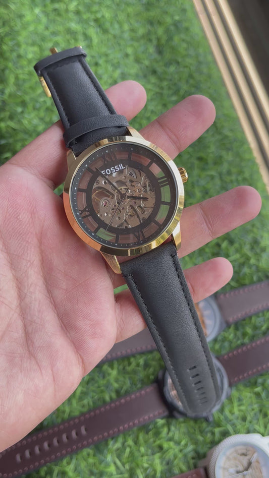 Fossil Automatic Leather