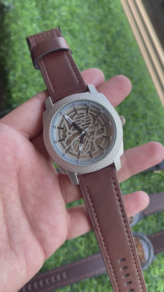 Fossil Automatic leather