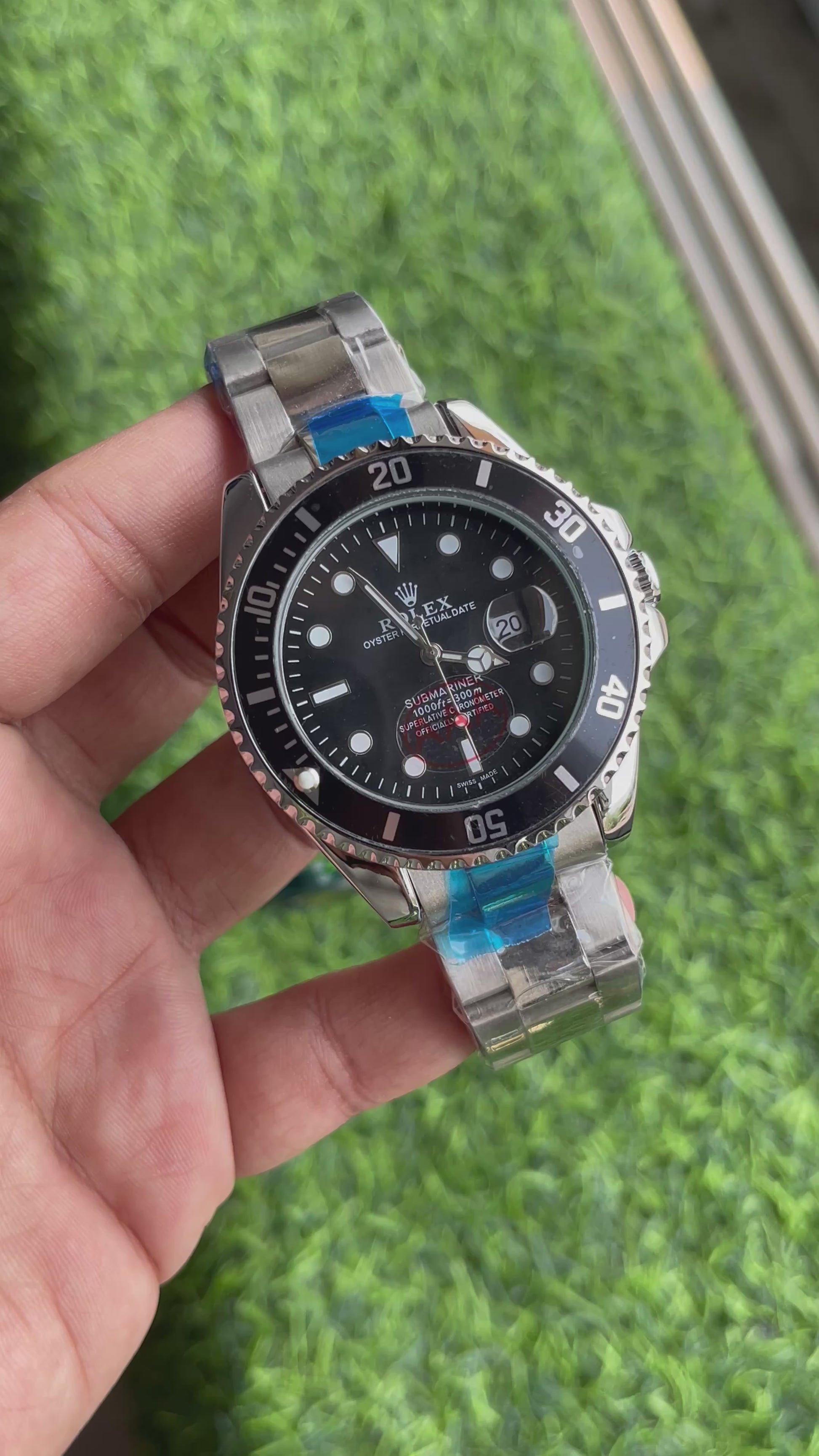 RC RLX submariner watch for men