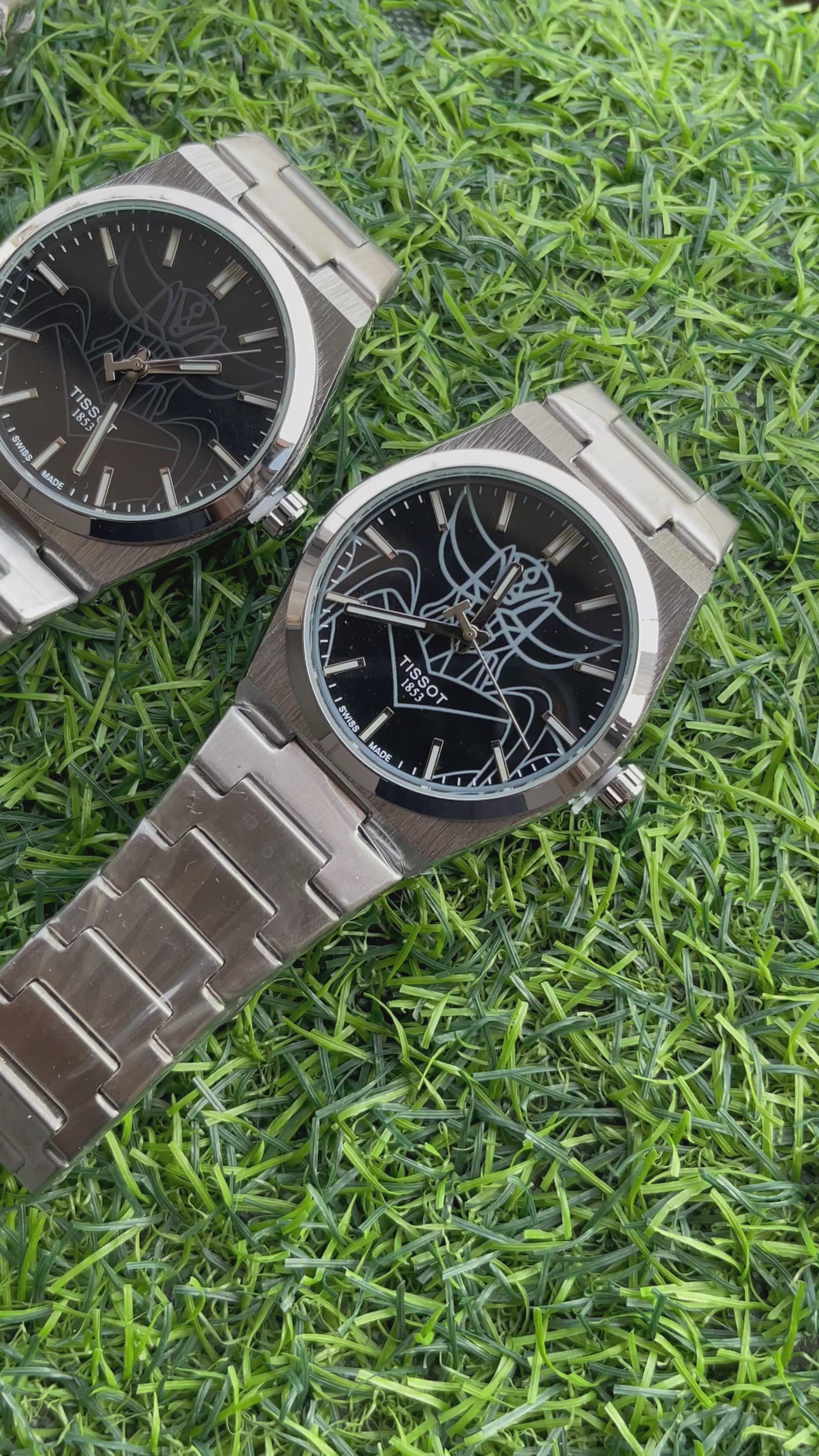 RC Tissot PRX Quartz – Black Dial (Monster edition)