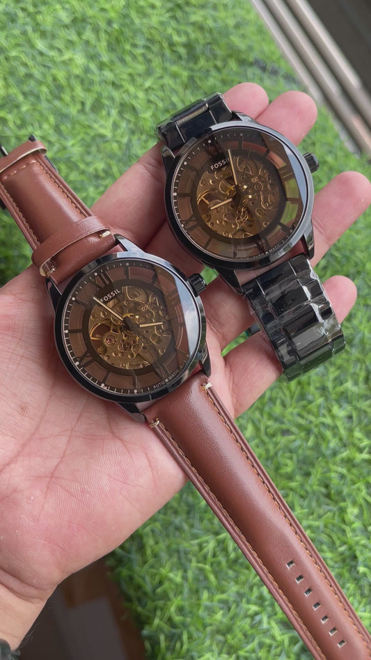 Fossil automatic combo