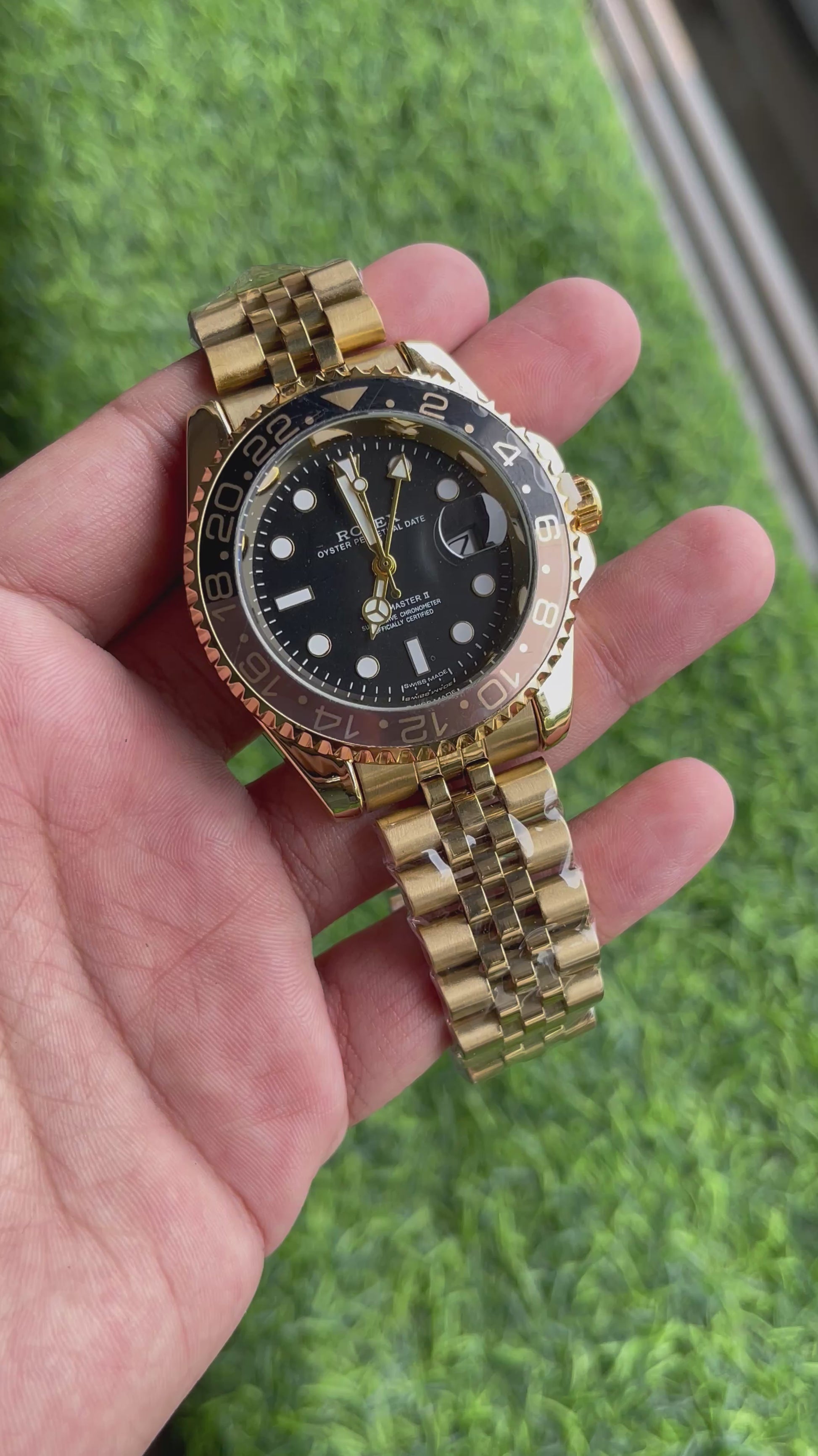 RC Rol*x GMT premium quality chain watch