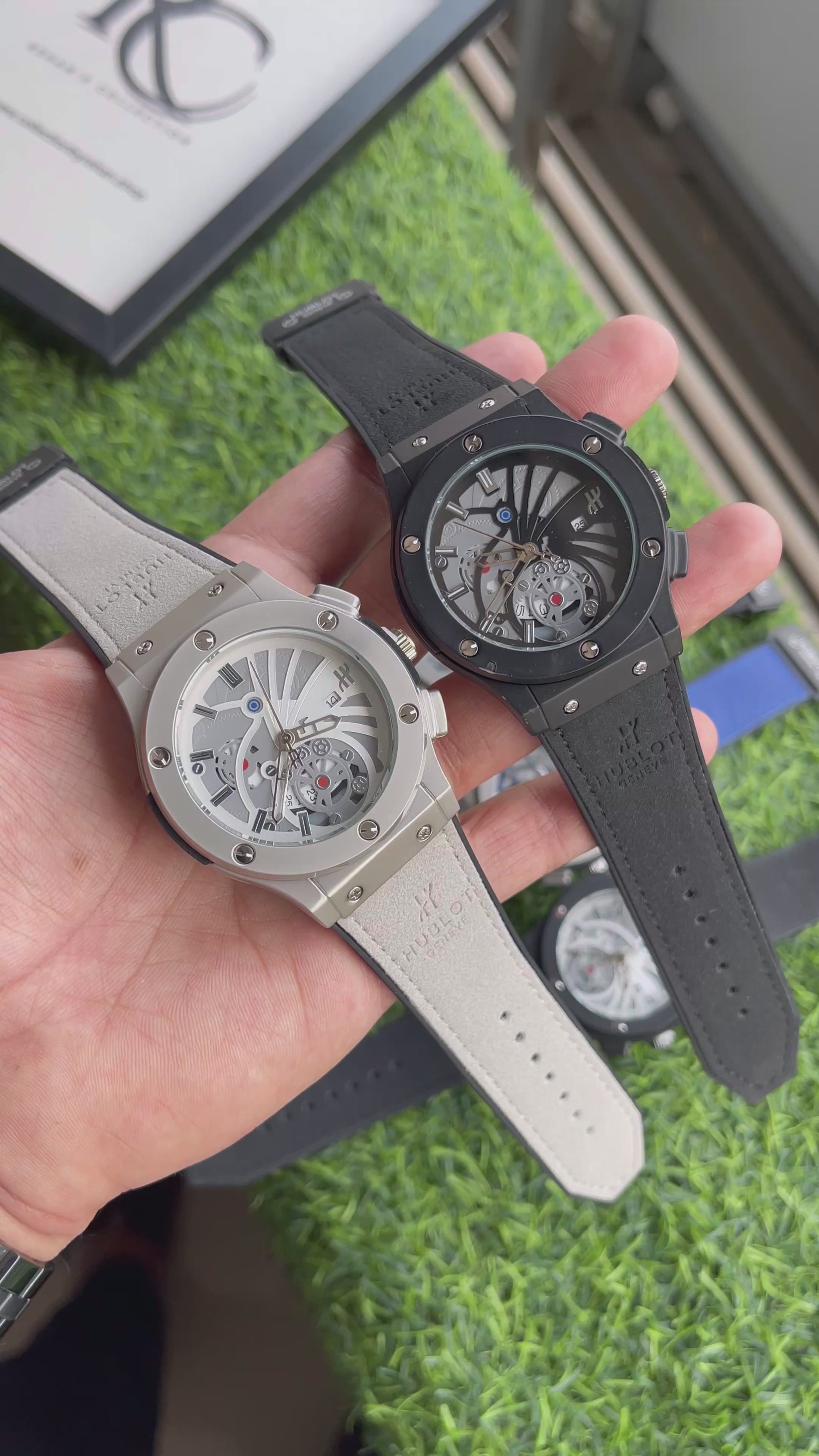 RC Hublt Steel Shadow Skeleton – Quartz Edition