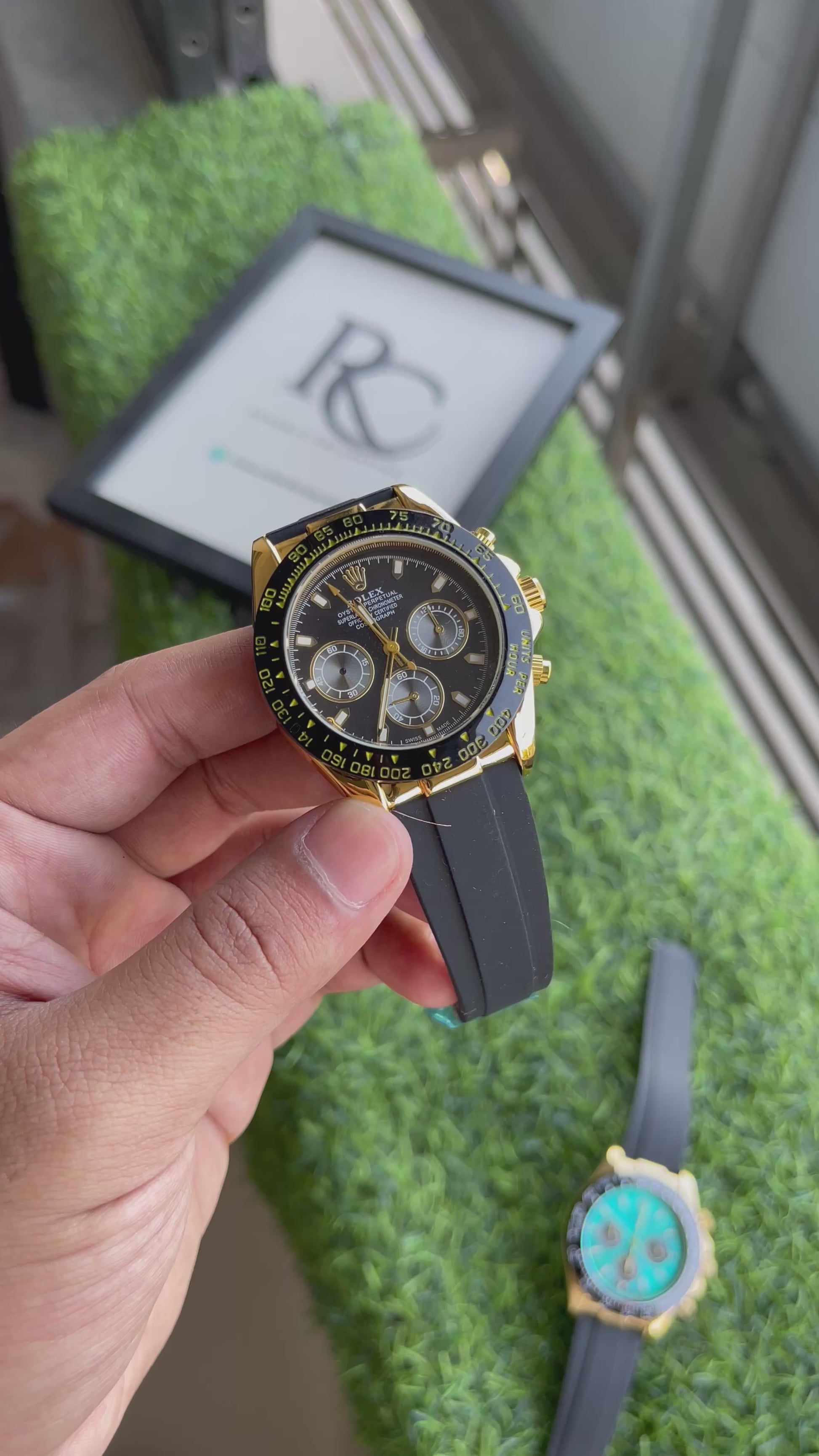 RC RLX Daytona “Black Gold” Chronograph Edition