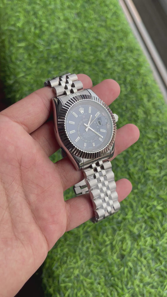 RC RLX Skydweller premium quality chain watch