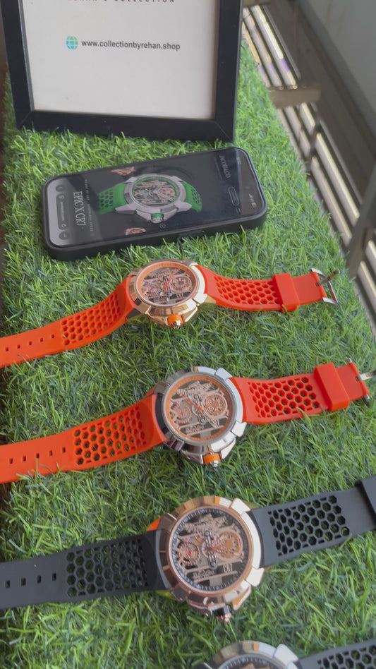 RC Jaacob & Co. Epic X CR7 Skeleton Edition (rose gold-black)