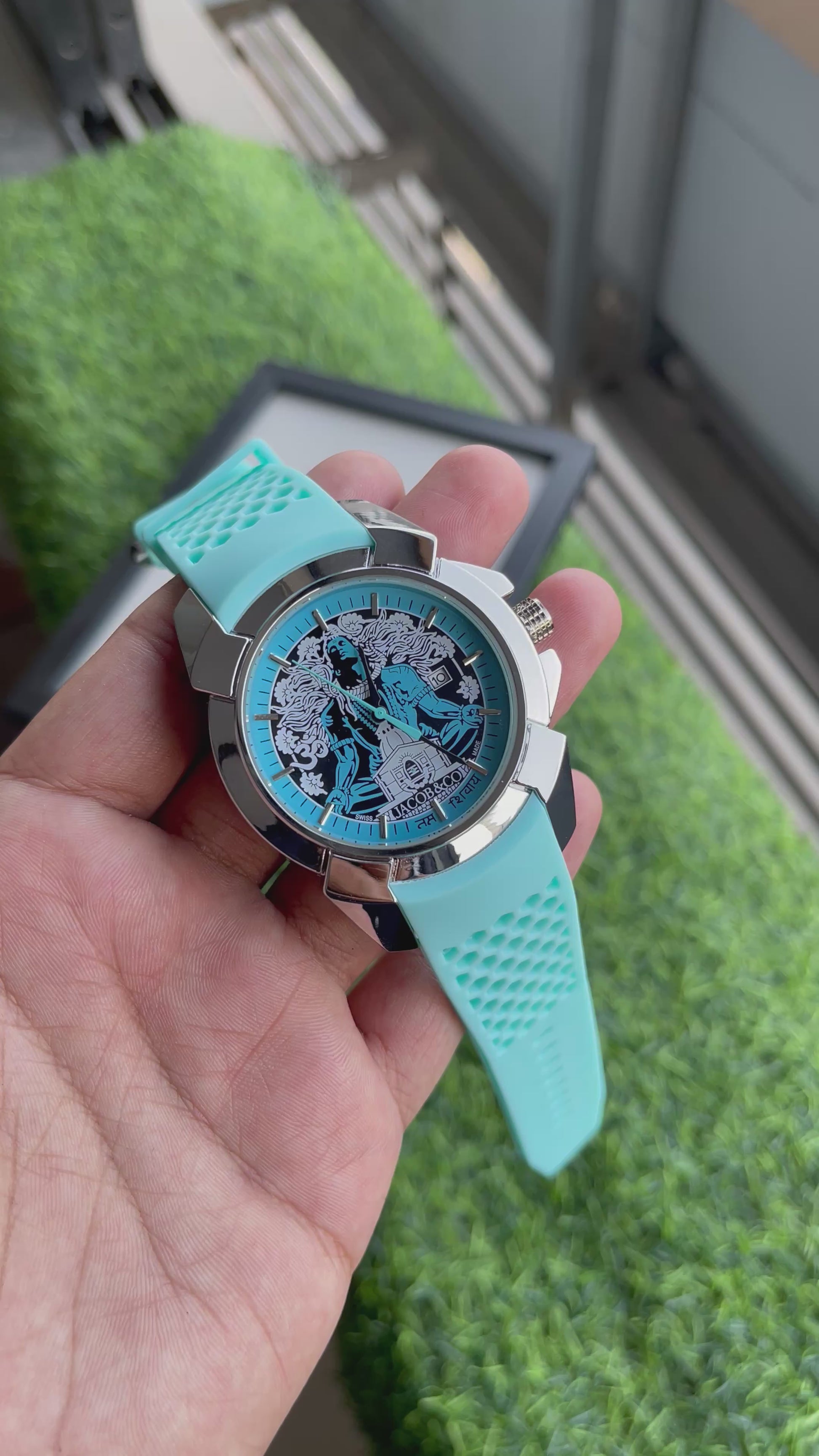 RC Jaacob & Co. Shiva Sky Blue Edition