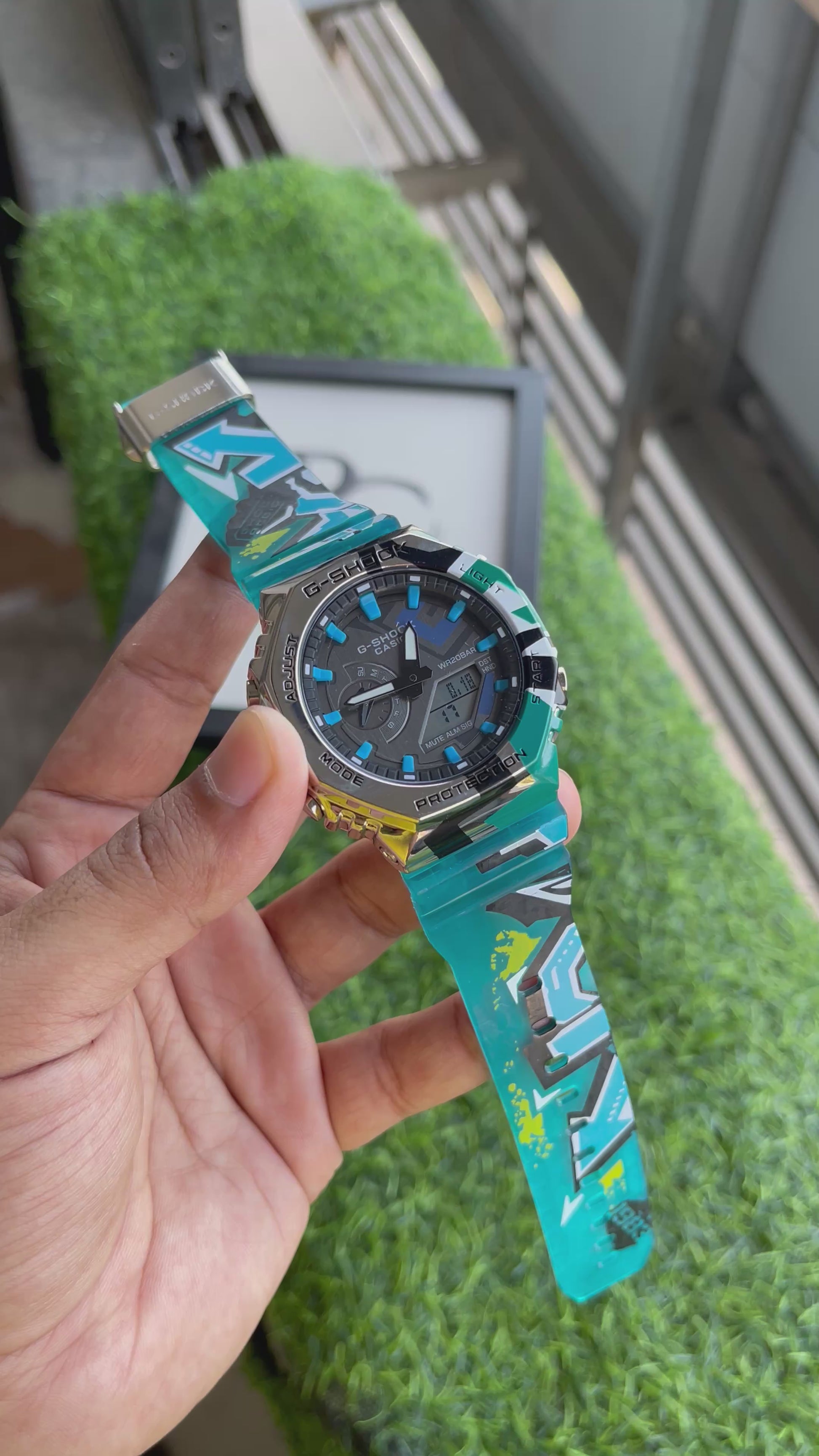 RC Casiio G-Shok GA-2100 Street Graffiti Edition