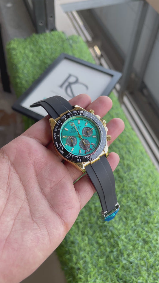 RC RLX Daytona “Tiffany Gold” Chronograph Edition